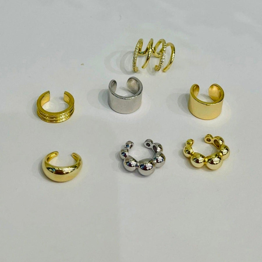 Four piercings cuff