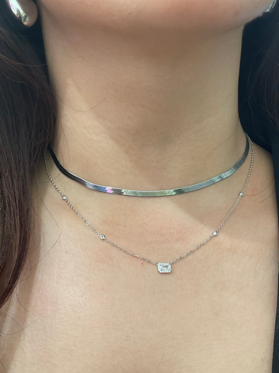 Herringbone Necklace - 4MM