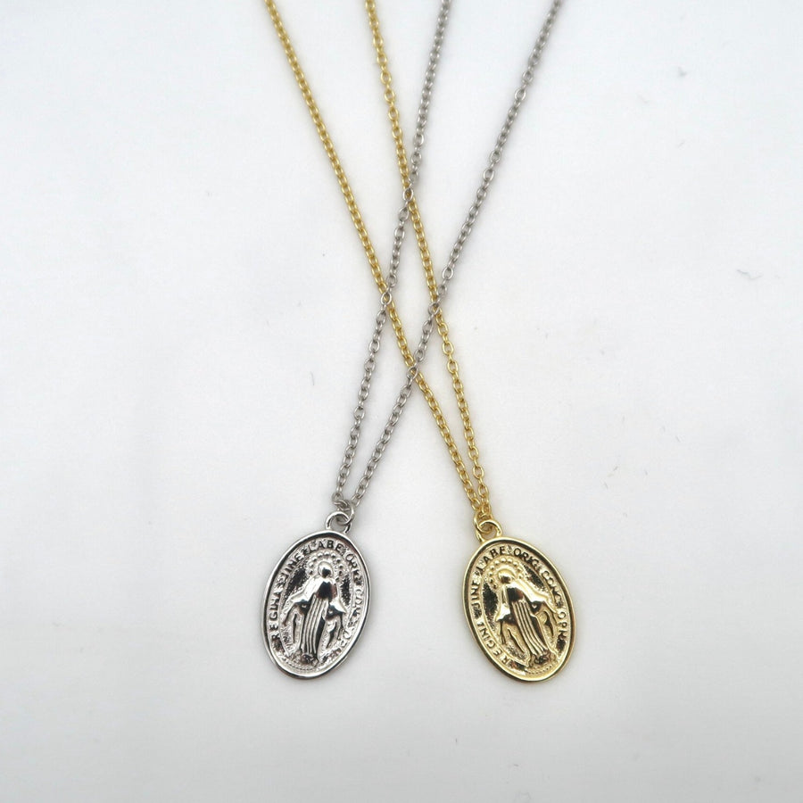 Faith coin necklaces